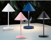 Creative Umbrella Shaped USB Rechargeable Led Desk Lamp,Rainproof