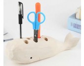 Cute Whale Pen Pencil Holder Desk Organizer