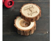 Custom Wooden Jewelry Ring Storage Gift Box