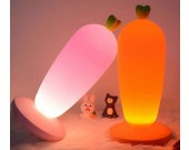 Cute Carrot Rechargeable Night Light