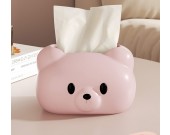 Cute Cartoon Bear Tissue Box Holder,Living Room Bedroom Decoration