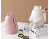 Cute Cartoon Hugging Bear Tissue Box