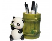 Cute Cartoon Panda Organize Pen Holder
