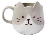 Cute Cat Ceramic Mug Funny Cat Shaped Cup 