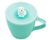 Cute Polar Bear Figurine Ceramic Coffee Cup