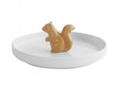 Cute Squirrel Fruit Salad Nut Bowl