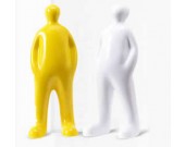 Decorative Small Humanoid Sculpture 