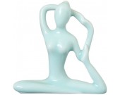  Decorative Ceramic Yoga Poses Figurine  Sculpture