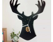 Deer Head Wall Clock