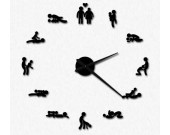 DIY Self Adhesive  Sex Position Wall Clock