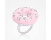 Donut Shaped Ring,Pink