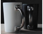 Porcelain Door Handle  Coffee Mug 