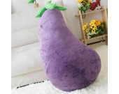 Eggplant Shaped Pillow Cushion Plush Stuffed