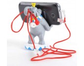 Elephant Cell Phone Stand Charging Dock Holder