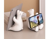 Exquisite Polar Bear Phone Holder, Creative Gift