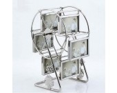 Family Ferris Wheel Picture Frame With 6 Hanging Picture Frames