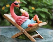 Personalized Flamingo Resin Sculpture Ornament,Garden Decoration