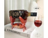 Fun Big Crab Wine Rack, Living Room Art Decoration Ornaments