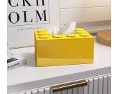 Fun Block Building Ceramic Tissue Box