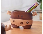 Fun Little Shorts Wooden Organize,Office Pen Holder