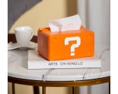 Funny Exclamation Mark Tissue Box Office Living Room Decor