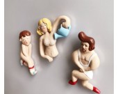 Funny Sexy Cartoon Character Kitchen Fridge Magnet