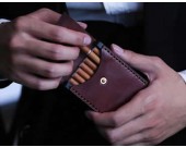 Genuine Leather Cigarette Case