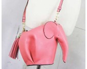  Genuine Leather Elephant Shoulder Bag