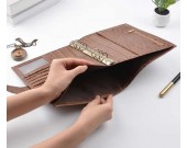 Genuine Leather Organizer Refillable A5 Size Binder Diary Travel Journal Notebook