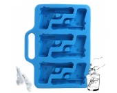 Handgun-Shaped Ice-Cube Tray