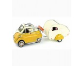 Handmade Antique Model Kit Car-1957 Isetta-300W bubble car