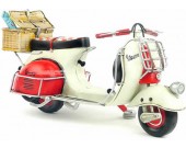 Handmade Antique Model Kit Motorcycle-1959 VESPA motorcycle