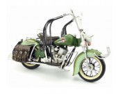 Handmade Antique Model Kit Motorcycle-1962 Harley Motorcycle