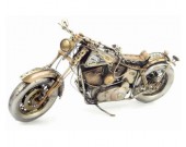 Handmade Antique Model Kit Motorcycle-Retro Harley Motorcycle