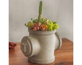 Concrete  Water Pipe  Succulent / Planter / Plant Pot / Flower Pot