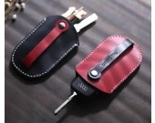 Handmade Genuine Leather Car Key Case Cover Holder 