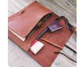 Handmade Genuine Leather Macbook Case Sleeve Portfolio