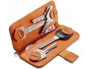 Genuine Leather Minimalist  Key Case Cover Holder