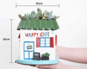 Handmade House Shaped Succulent Planter /Flower Pot