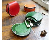 Handmade Leather Earphone Case