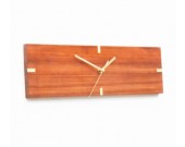 Handmade Modern Wall Clock,Red Rosewood