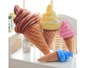  3D Ice Cream Throw Pillow Office Nap Pillow