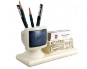 Internet Computer Terminal Keyboard Pen Pencil Holder  Business Card Holder