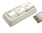 Keyboard Keys Stationery Set