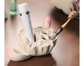 Lotus Seedpod Toothbrush Toothpaste Stand Holder 