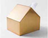 Metal House-Shaped Tissue Box Tissue Holder Cover 