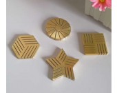Modern Brass Photo Holder Business Card Wedding Table Numbers Holder
