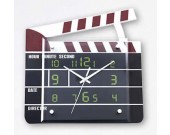 Movie Film Action Board Wall Clock