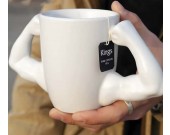 Muscle Man Ceramic  Coffee Mug