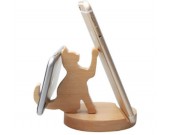 Natural Wooden Cell Phone Stand Holder